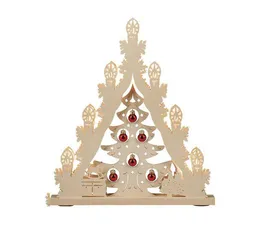 WEIGLA e.K. WEIGLA e.K. "Lichterspitze 7 flg. "Weihnachtsbaum mit roten oder goldenen Kugeln" LED Beleuchtung – Produktbild 1 von 1