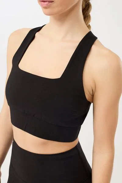 mandala Mandala French Neck Bra, Black (schwarz), – Produktbild 3 von 4