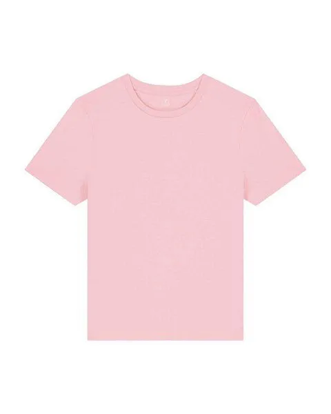 YTWOO YTWOO Bio Damen T-Shirt, enganliegend aus Bio-Baumwolle, Rosa, – Produktbild 4 von 4