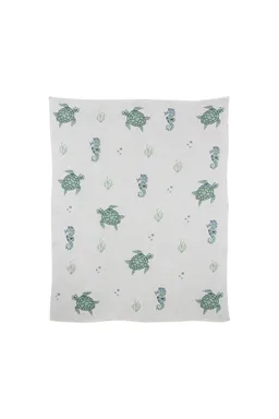 Tranquillo Babydecke TURTLE - grün – Produktbild 1 von 1