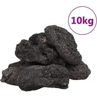 VIDAXL VidaXL Lavagranulat Schwarz 10-30 10 kg – Produktbild 1 von 1
