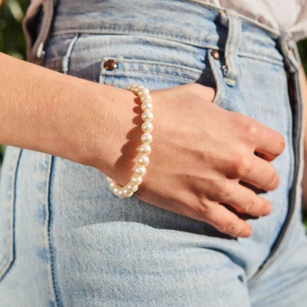 pakilia pakilia Silber Perlenarmband Perlentraum – Produktbild 3 von 5