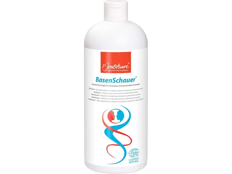 P. Jentschura P. Jentschura Bio-Duschgel "BasenSchauer" mit Mineralien, Kräuterextrakten & Kampfer, 1 l – Produktbild 1 von 1