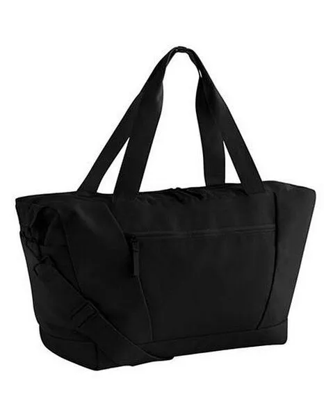 BagBase BagBase Circuit Gym Bag 20 Liter Volumen aus recyceltem Polyester, Schwarz, – Produktbild 2 von 3