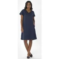 ORGANICATION ORGANICATION Kleid aus TENCEL Lyocell, Blau(navy), – Produktbild 1 von 1