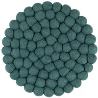 myfelt myfelt Filzkugel Topfuntersetzer (⌀ 20 cm), Petrol (noah), – Produktbild 1 von 1
