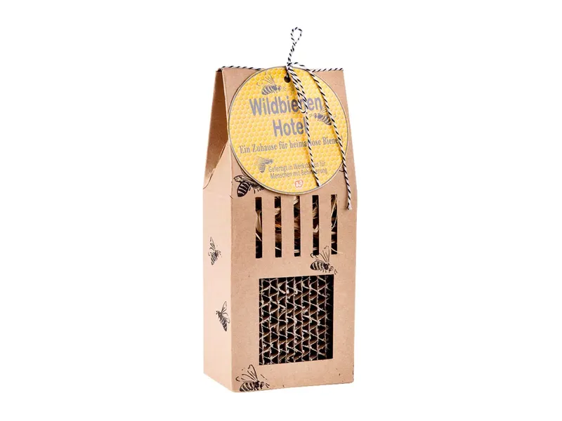 Wildbienenhotel aus Pappe – Produktbild 1 von 1