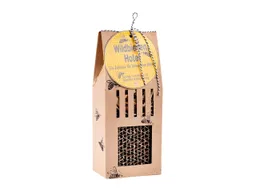 Wildbienenhotel aus Pappe inkl. individuell bedrucktem Hangtag – Produktbild 1 von 1
