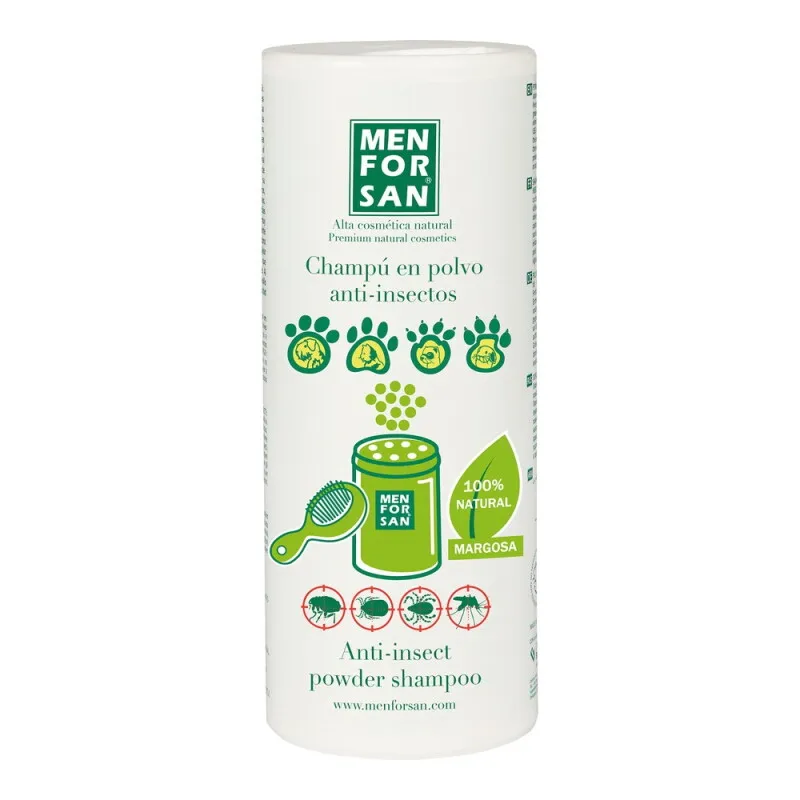 MENFORSAN MENFORSAN Pulvershampoo für Hunde, Katzen und Nagetiere 250g – Produktbild 1 von 2