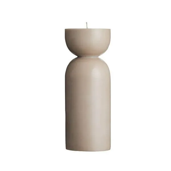 Originalhome Originalhome Nachhaltiges Kerzengeschenk: Handgegossene vegane Designkerze - Organic M,, Clay, – Produktbild 2 von 3