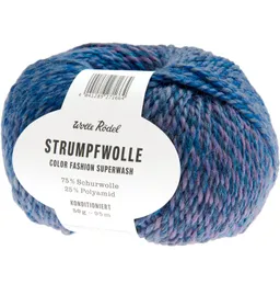 Wolle Rödel Wolle Rödel Strumpfwolle Color Fashion Royal/Smaragd – Produktbild 1 von 1