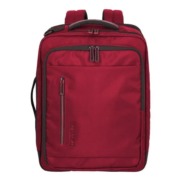 Travelite Travelite Crosslite Kombi-Rucksack M, Rot, – Produktbild 1 von 4