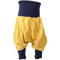 liebewicht liebewicht Yogahose Pumphose Bio Sweat verschiedene Farben nach Wahl, Gelb meliert/blau, – Produktbild 1 von 1