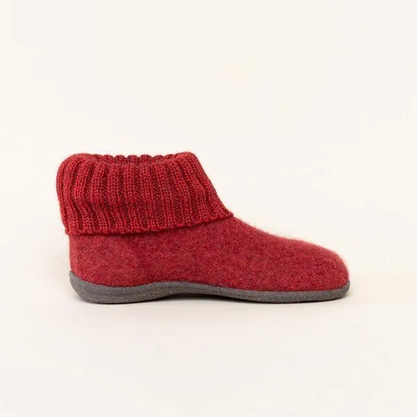 Gottstein Gottstein Kinder Hüttenschuh Alpine Boot RU für Jungen & Mädchen, Rot, – Produktbild 2 von 4