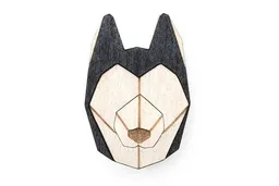 BeWooden BeWooden Brosche aus Holz Husky – Produktbild 1 von 1
