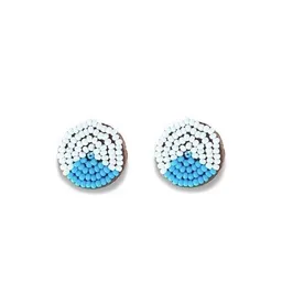 Swahili Coast Swahili Coast Ohrstecker - CIRCLE WEDGE DOTS - Perlenohrstecker – Produktbild 1 von 1