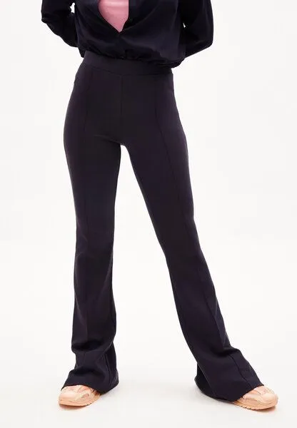 ARMEDANGELS ARMEDANGELS LEYLAARI SLIT HEM - Damen Jerseyhose aus LENZING ECOVERO Viskose Mix, Cool ash, – Produktbild 1 von 4