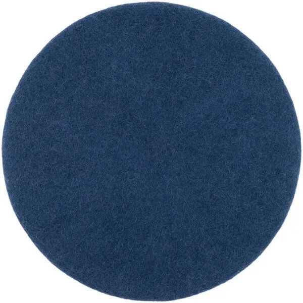 myfelt myfelt Flachfilz Sitzauflage (⌀ 36 cm, 36 x 36 cm), Dunkelblau (alva), – Produktbild 1 von 4