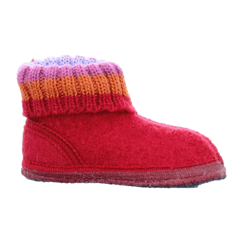 Haflinger Haflinger Hüttenschuhe "Paul" rot – Produktbild 7 von 8