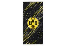 BVB Duschtuch BVB Duschtuch Tricolor 70 x 140cm, Baumwolle (Packung, 1-St), Mit BVB-Emblem – Produktbild 1 von 1