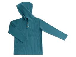 Leela Cotton Leela Cotton Baby und Kinder Shirt mit Kapuze Piqué – Produktbild 1 von 1