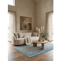 Rugtales Kelim Gashgai Blau „Rugtales“ aus Schurwolle, 120x179 cm – Produktbild 1 von 1