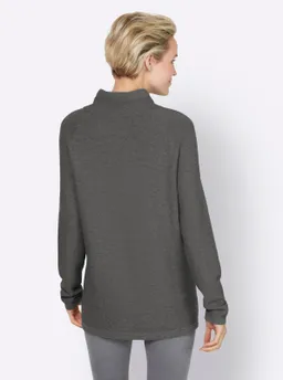 heine Stehkragenpullover grau-meliert – Produktbild 1 von 1