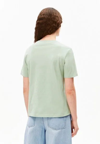 ARMEDANGELS ARMEDANGELS LUALAA EMBRO Damen T-Shirt aus Bio-Baumwolle, Foam, – Produktbild 2 von 4