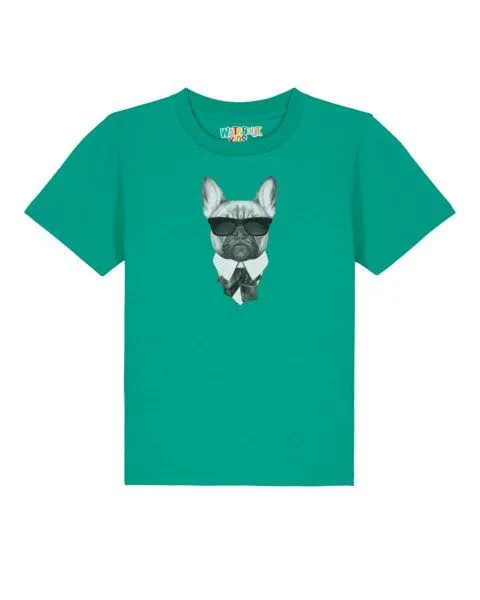 watabout.kids watabout.kids T-Shirt Kinder Ein fescher Hund, Go green, – Produktbild 1 von 2