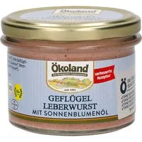 Ökoland Ökoland Bio-Geflügel-Leberwurst, 160 g – Produktbild 1 von 1