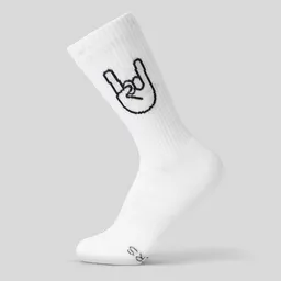 Fyngers FYNGERS Sportsocken F*ck You / Peace / Rock'n'Roll / Hang Loose / OK – Bio-Baumwolle – Fair produziert in Portugal – Produktbild 1 von 1