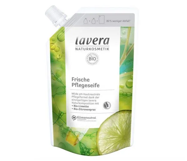 lavera Lavera Frische Pflegeseife Nachfüllbeutel 500 ml – Produktbild 1 von 1