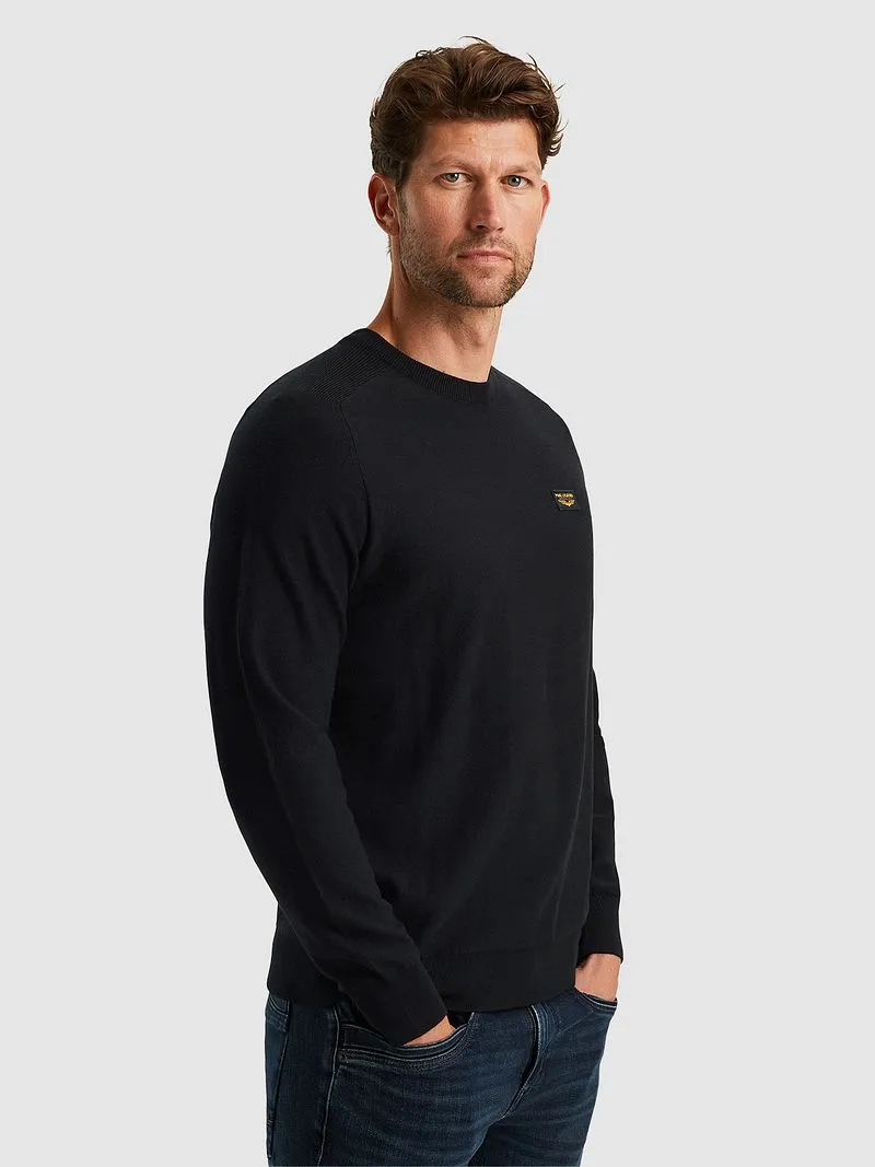 PME Legend PME Legend American Classic Pullover Schwarz - Größe M, Schwarz, – Produktbild 1 von 5