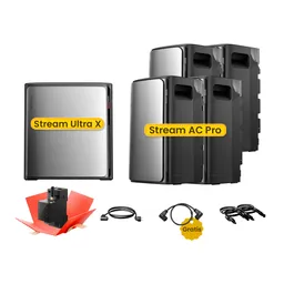 EcoFlow EcoFlow Stream Ultra X, All-in-One Speicher für Balkonkraftwerke, by Powerness - Stream Ultra X + 4 x Stream AC Pro | 11520Wh / Gratis Smart Meter / Selbstabholung – Produktbild 1 von 1