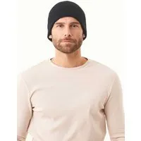 ORGANICATION ORGANICATION Unisex Strick-Beanie aus Bio-Baumwolle, Black, – Produktbild 1 von 1