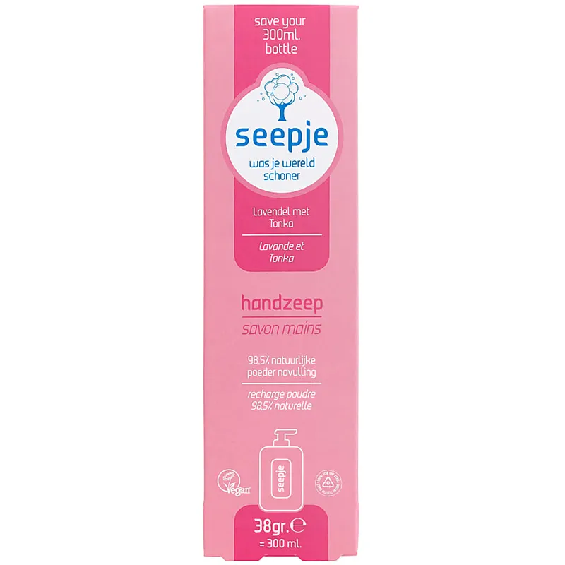 Seepje Seepje Handseife Lavendel & Tonka Nachfüllpackung – Produktbild 1 von 1