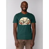 watapparel watapparel T-Shirt Unisex Gravelbike, Glazed green, – Produktbild 1 von 1