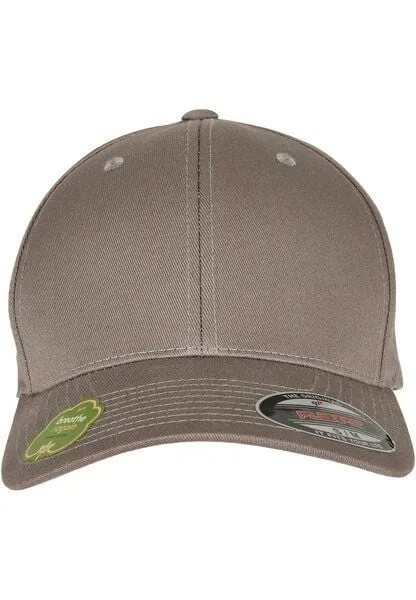 Flexfit Flexfit Organic Cotton Cap Yupoong 6Panel Full 6277OC, Pale grey (hellgrau), – Produktbild 1 von 4