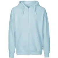 Neutral Neutral® Herren Unisex College Hoodie Zoodie Hoody Kapuzenjacke Sweatjacke, Hellblau, – Produktbild 1 von 1