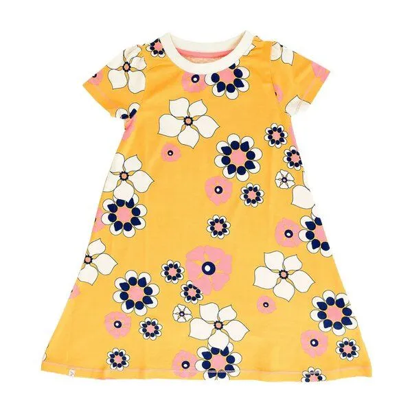 Alba of Denmark Alba of Denmark Anna Belle Dress, Citrus Wild Flowers – Produktbild 1 von 4