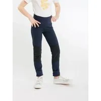 Babbily Babbily Verstellbare Thermo-Leggings aus Bio-Baumwolle mit robustem Knie, Blau, – Produktbild 1 von 1
