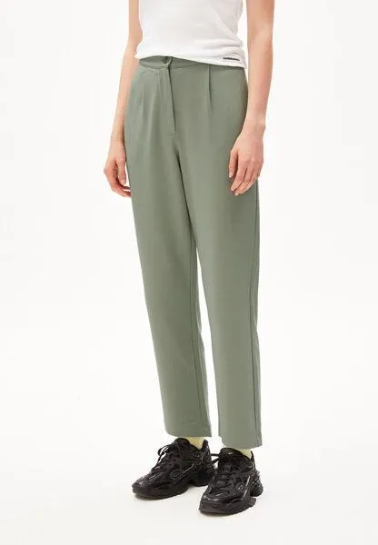 ARMEDANGELS ARMEDANGELS LINAA LOU - Damen Jerseyhose aus Bio-Baumwoll Mix, Grey green, – Produktbild 1 von 4