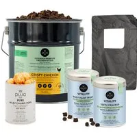 PUJA PUJA Reisepaket für Hunde mit Futter, Snacks und Gassibeutel - 5–teiliger gesunder Vorrat für 2 Wochen Urlaub – Produktbild 1 von 1