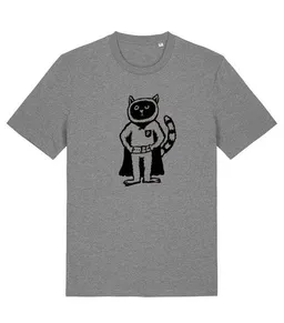 päfjes Superkater Karlo / Superheld - päfjes Fair Wear Bio Männer T-Shirt – Produktbild 1 von 1
