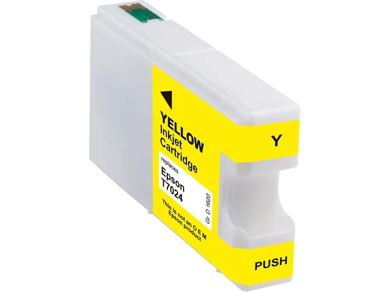 Memo memo Tintenpatrone ersetzt Epson T7024 gelb – Produktbild 1 von 1