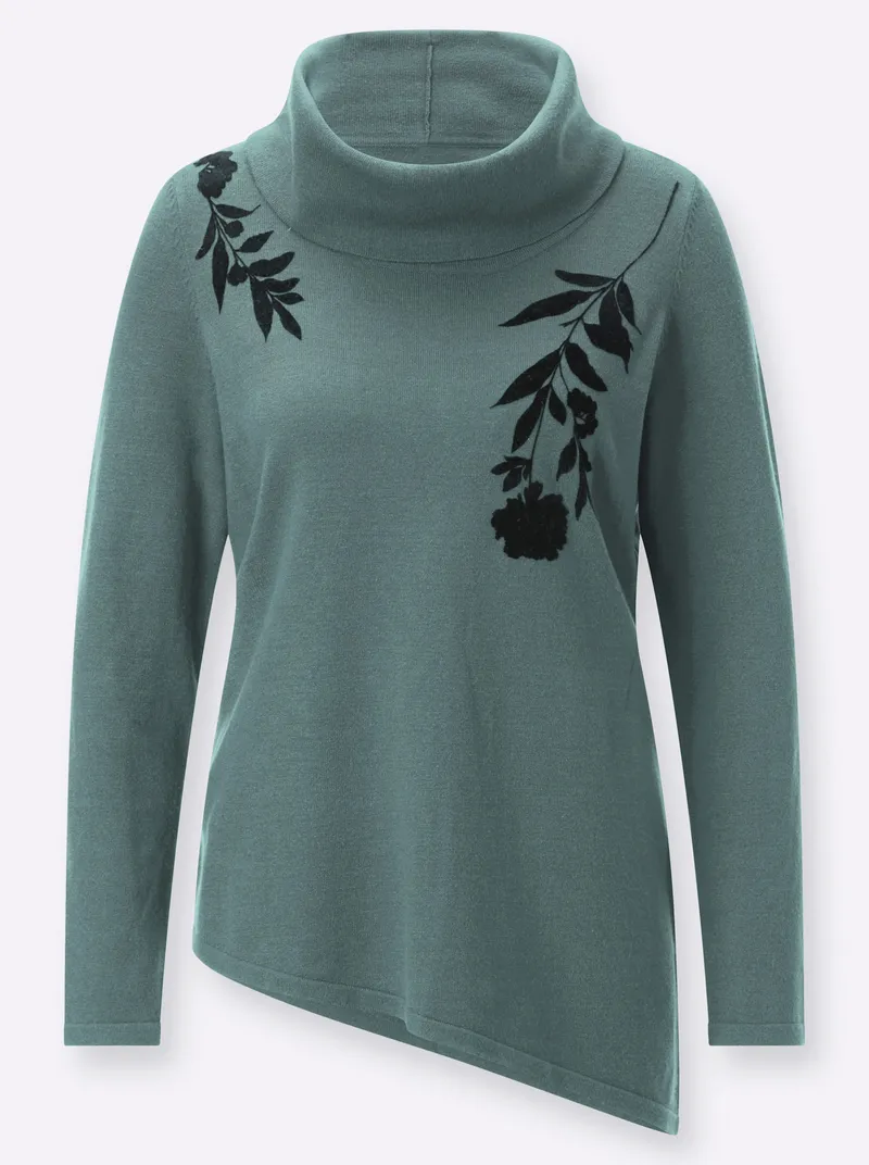 Witt Langarm-Pullover, Jade, – Produktbild 1 von 2