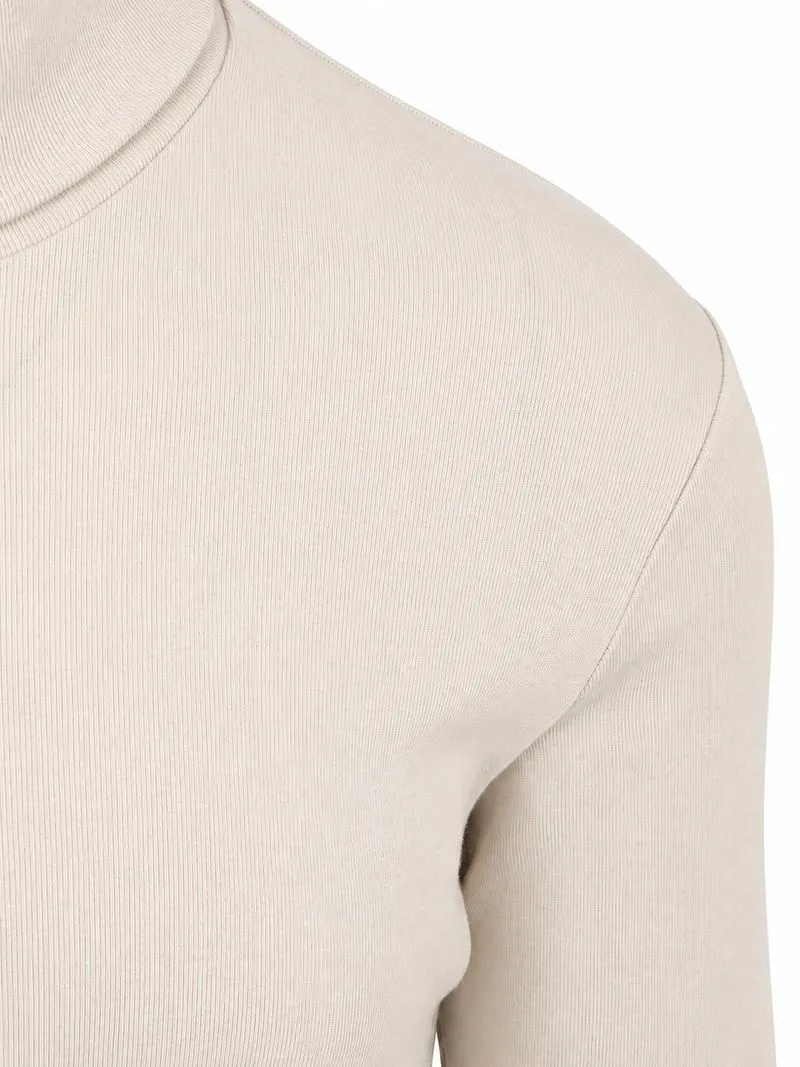 Marc O'Polo Marc O'Polo Rollkragenpullover Ecru - Größe M, Beige, – Produktbild 5 von 5