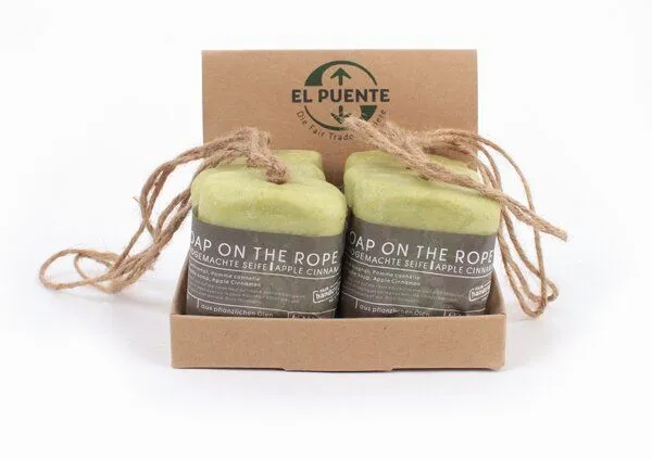 El Puente El Puente Seife "Soap on the rope" | Vegan, Mehrfarbig, – Produktbild 3 von 3