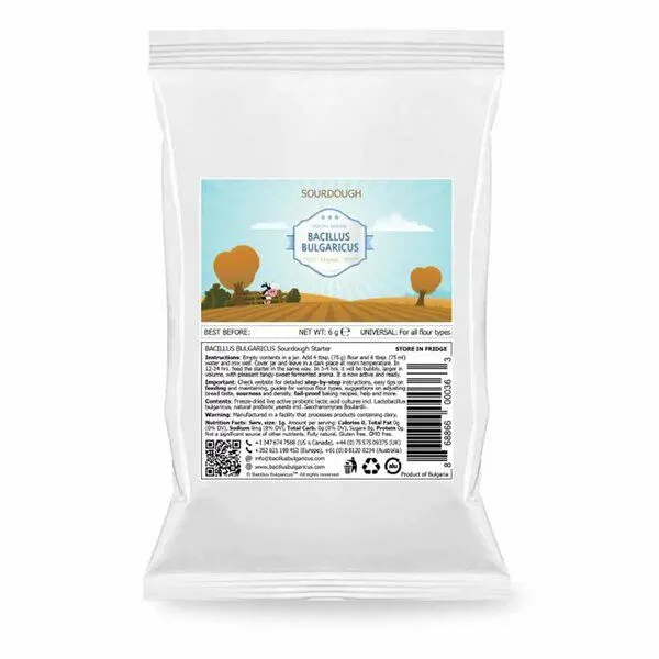 Bacillus Bulgaricus Sauerteig-Starterkultur für echten Sauerteig (2er-Pack) – Produktbild 1 von 4