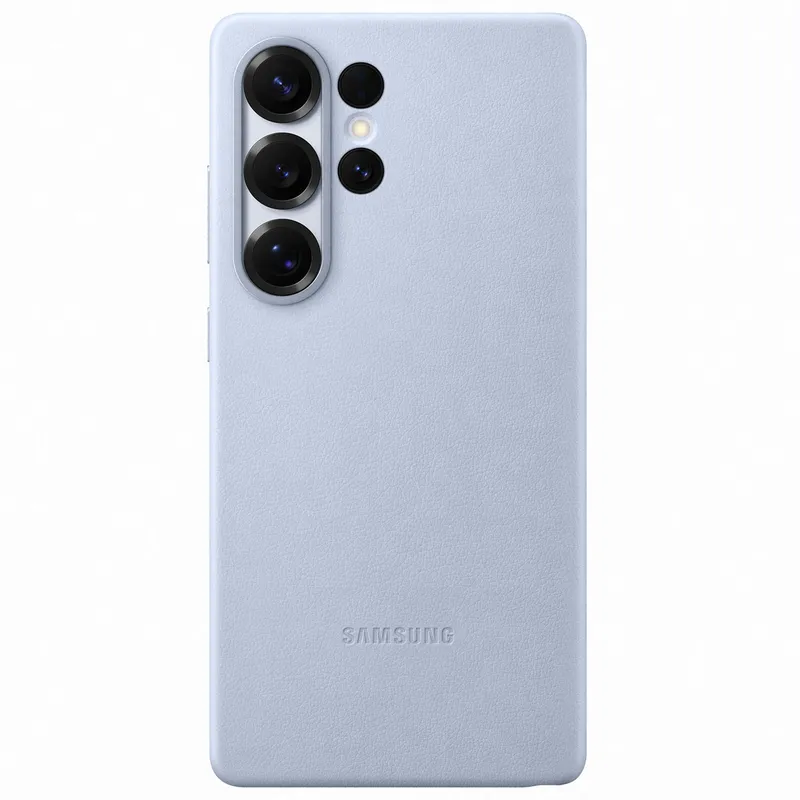 Samsung Original KindSuit Vegan Leather Case für das Samsung Galaxy S25 Ultra - Hellblau, Hellblau, – Produktbild 2 von 2